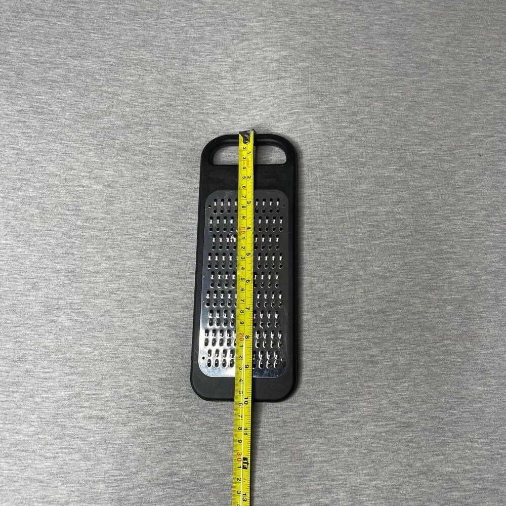 IKEA 365+ Black & Stainless Steel Handheld Flat Cheese Grater - Picture 5 of 6